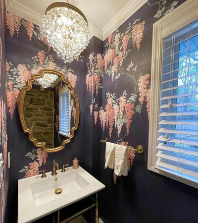 Transforming a Small Space: Jewel Box Powder Room