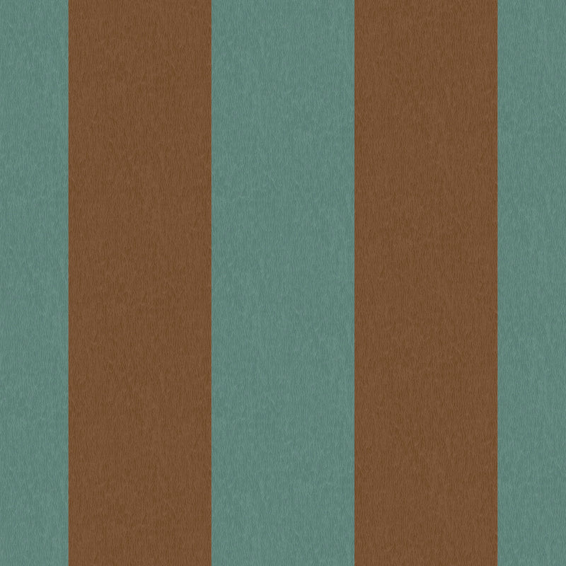 Awning Stripe Jade Wallpaper