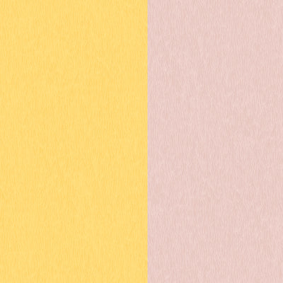 Awning Stripe Lemon Sherbet Wallpaper