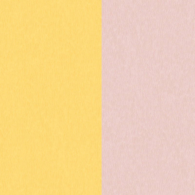 Awning Stripe Lemon Sherbet Wallpaper