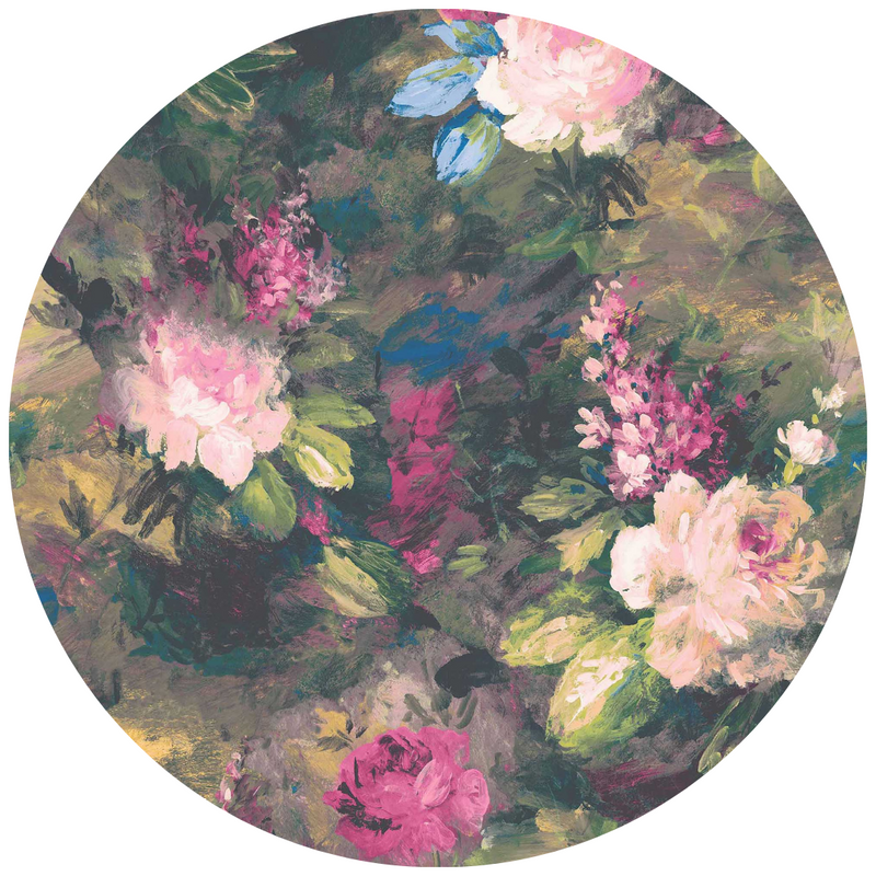 Ava Marika Electric Floral Velvet Fabric