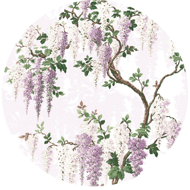 Wisteria Lilac Velvet Fabric