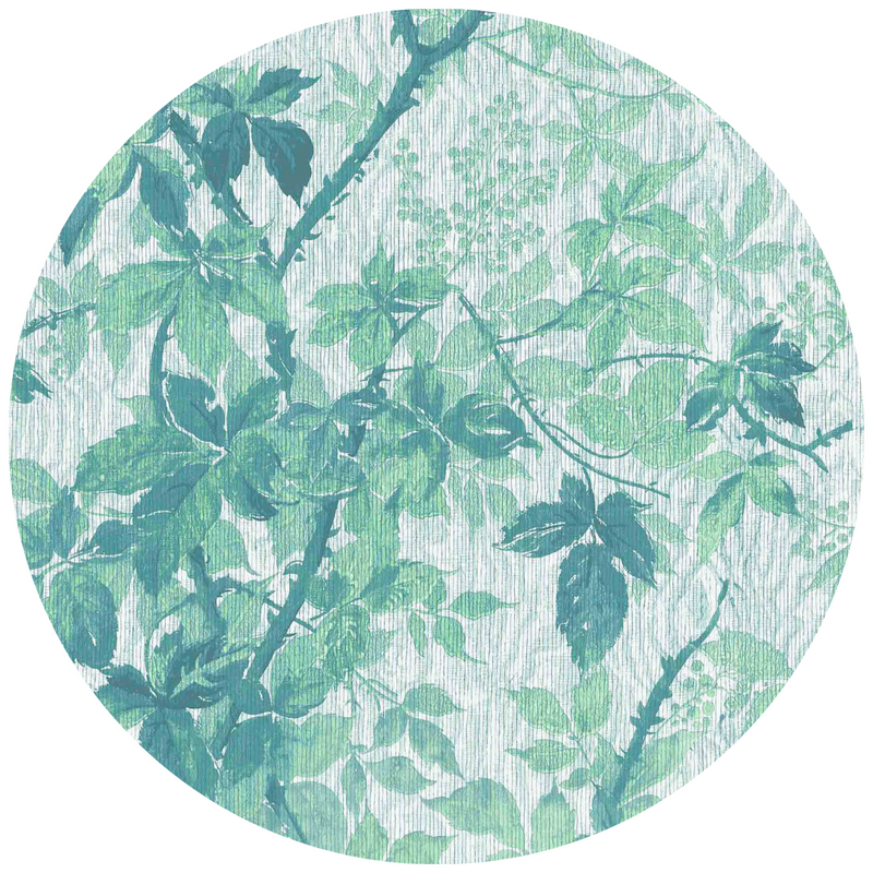 Tropic Mint Velvet Fabric