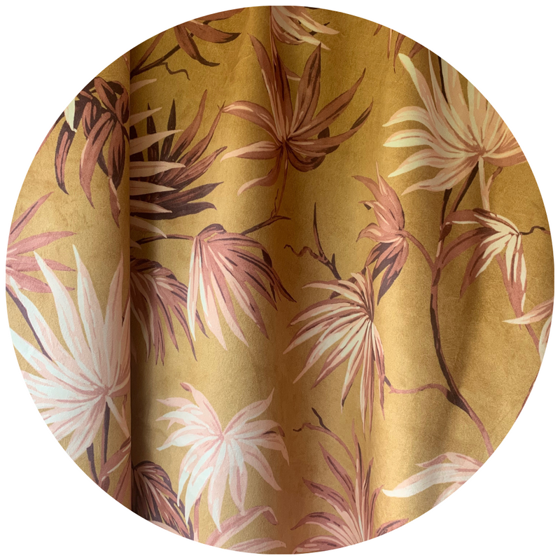 Va Va Frome Sunset Velvet Fabric