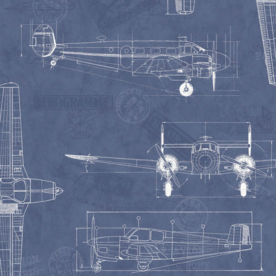 Aviator in Blueprint by Woodchip & Magnolia