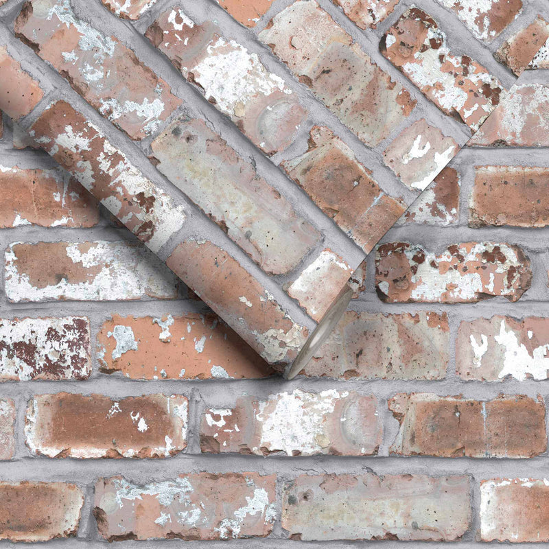 Real Red Brick Wallpaper