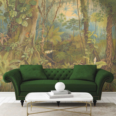 Tropical Paradise Jungle Wall Mural By Woodchip & Magnolia