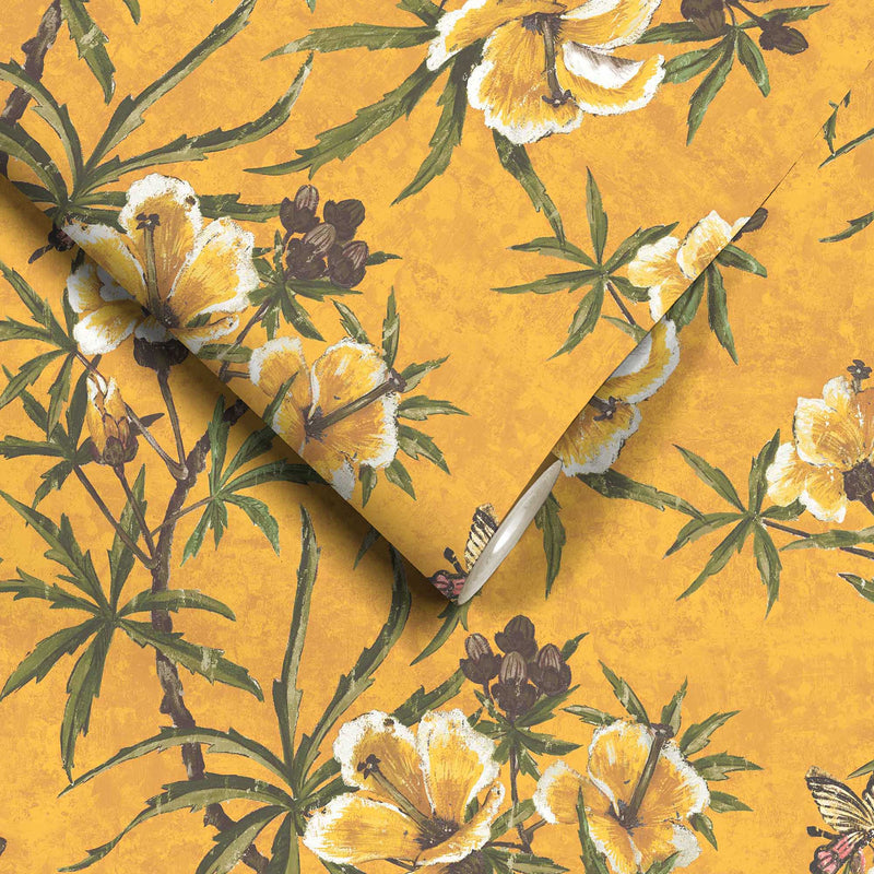 Zen Imperial Yellow Wallpaper