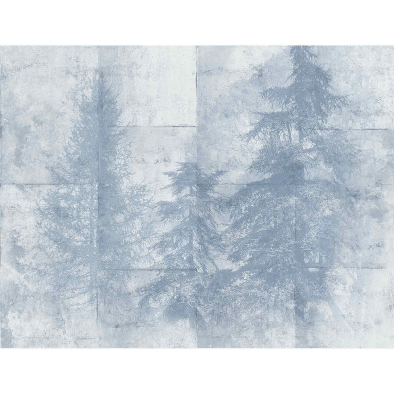 Entwistle Mist Blue Mural