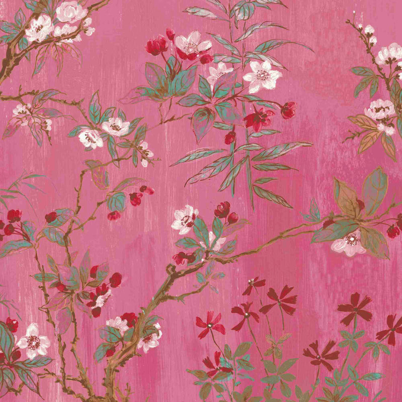 Rivington Pink Wallpaper