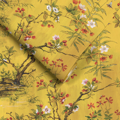 Rivington Yellow Wallpaper