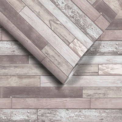 Salvaged Plank Wallpaper