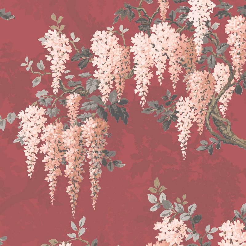 Wisteria in Bourdoir Red Velvet By Woodchip & Magnolia