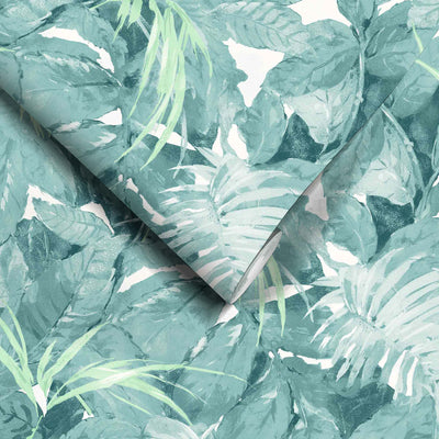 Lush Neo Mint Wallpaper