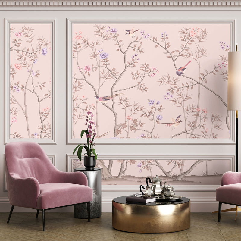 The Garden of Dreams - Blush Mural