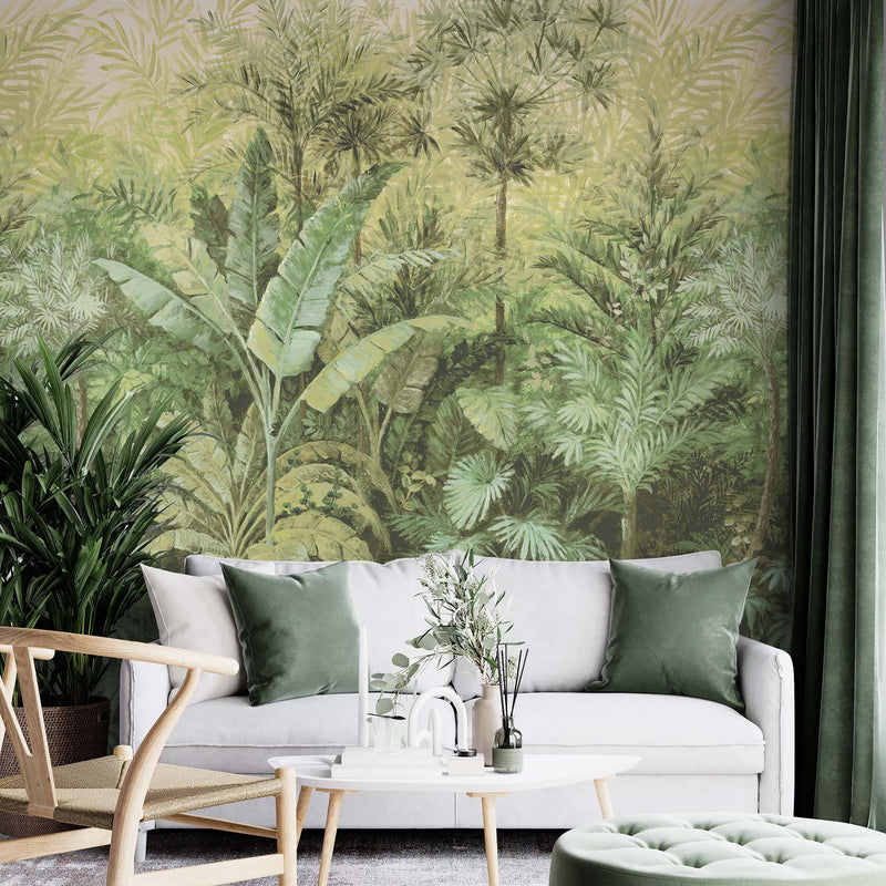 Biome Lush Green Mural