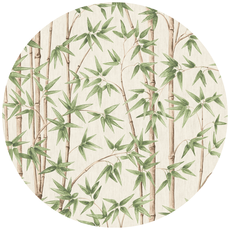 Bamboozle Sage Linen Fabric