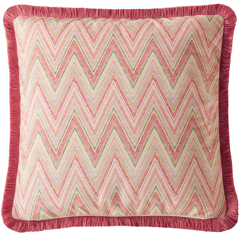 Parrot Talk Sunset Pink Cushion