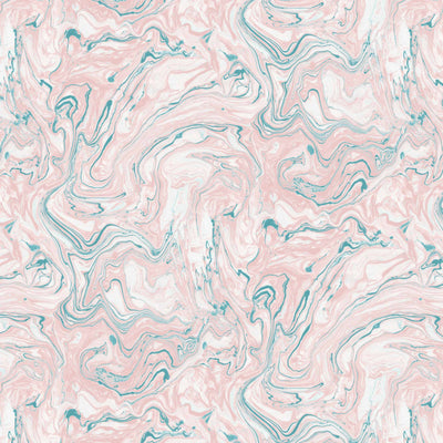 Flow in Blush/Teal by Woodchip & Magnolia 