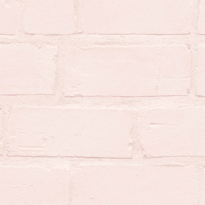 Painted Blush Brick Wallpaper By Woodchip & Magnolia